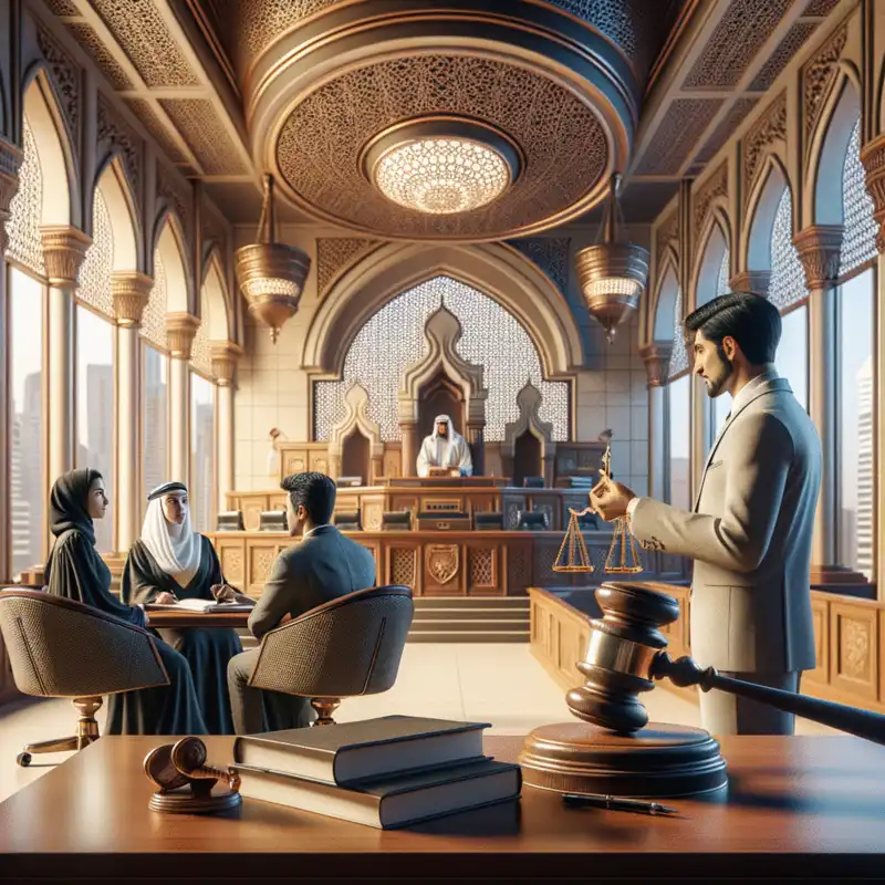how to navigate court processes for criminal defense in Dubai