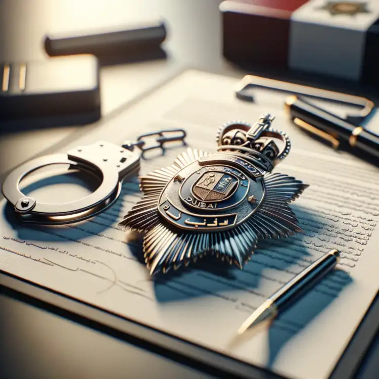 steps involved in the arrest process in Dubai